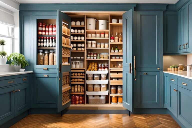 pantry with long-lasting foods to stock up for emergencies