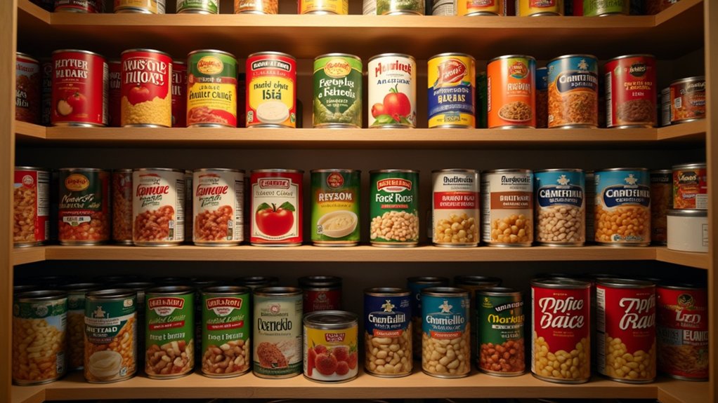 canned food storage management