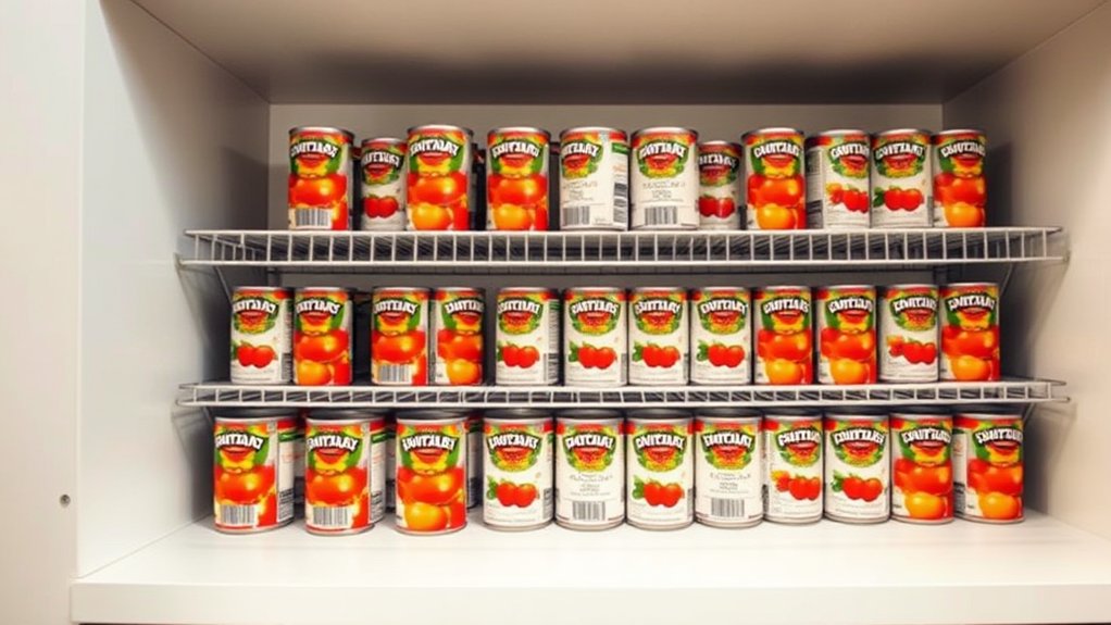 efficient pantry organization system