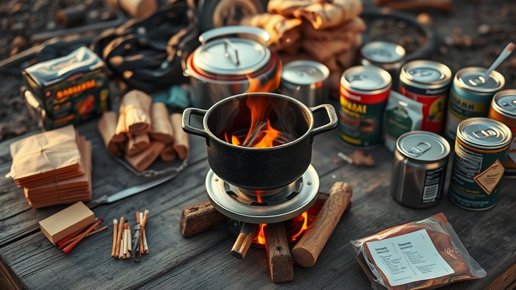 emergency cooking preparation essentials