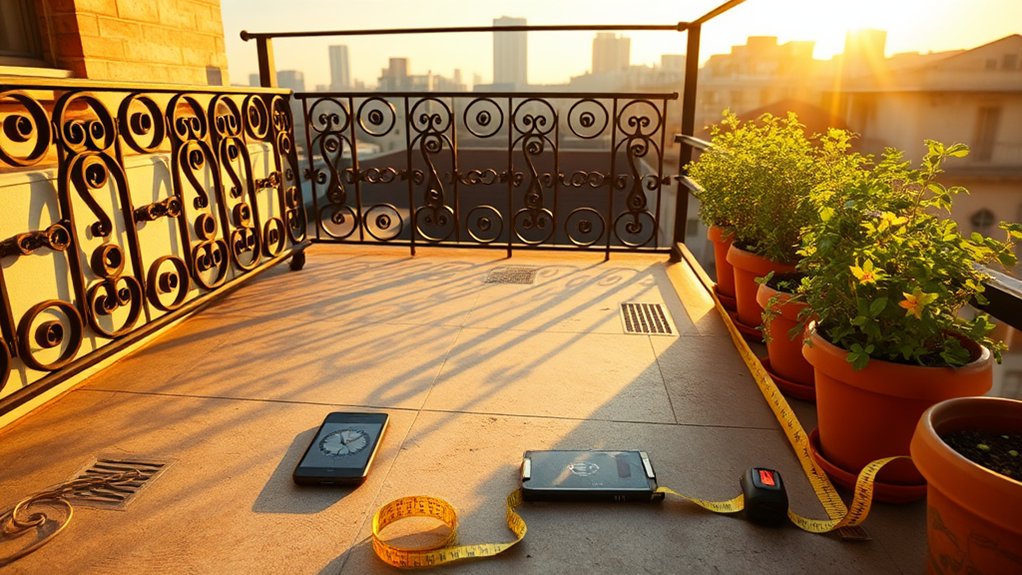 evaluate balcony conditions thoroughly