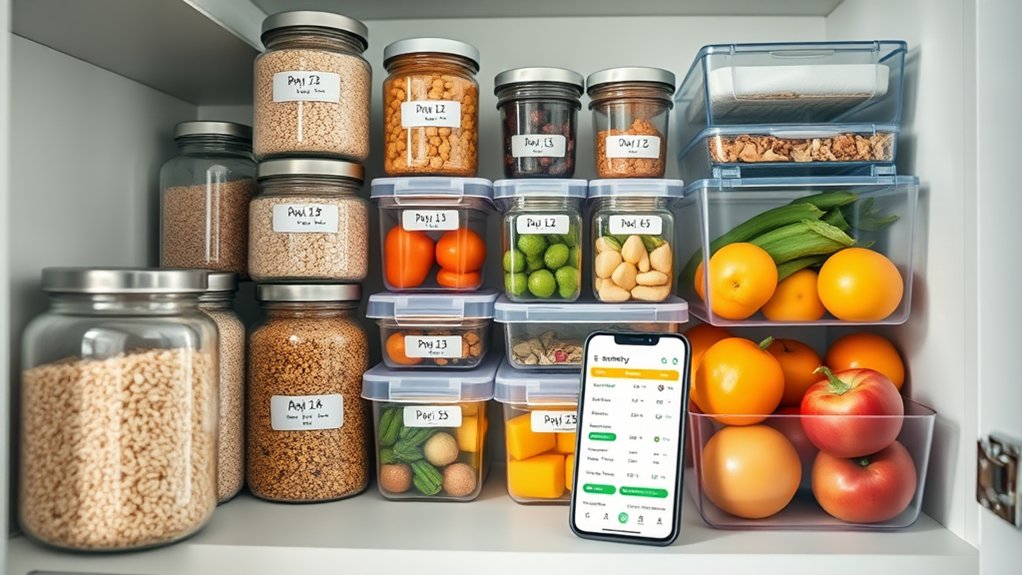 organized food inventory management
