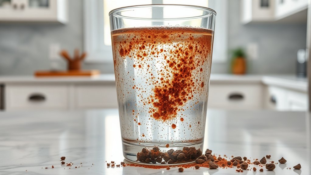 visible water contamination risks
